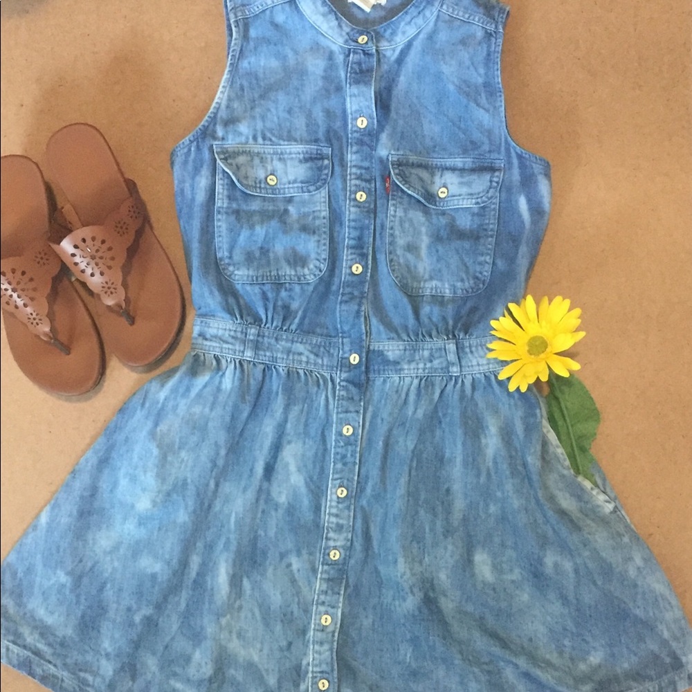 Vintage Denim  Dress